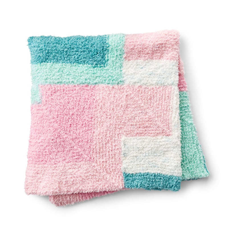 Bernat Cloud Nine Knit Baby Blanket