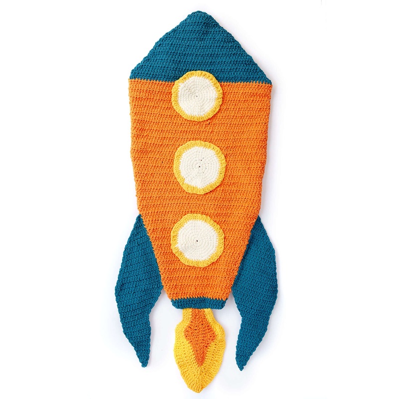 Bernat Blast Off Crochet Snuggle Sack