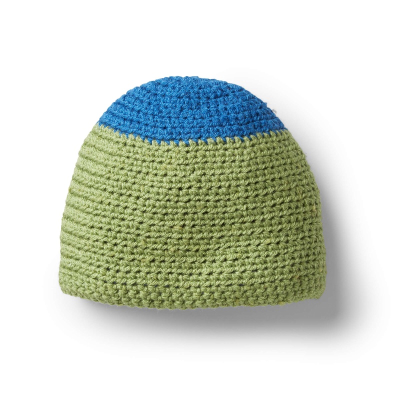 Red Heart Crochet Color Dip Hat