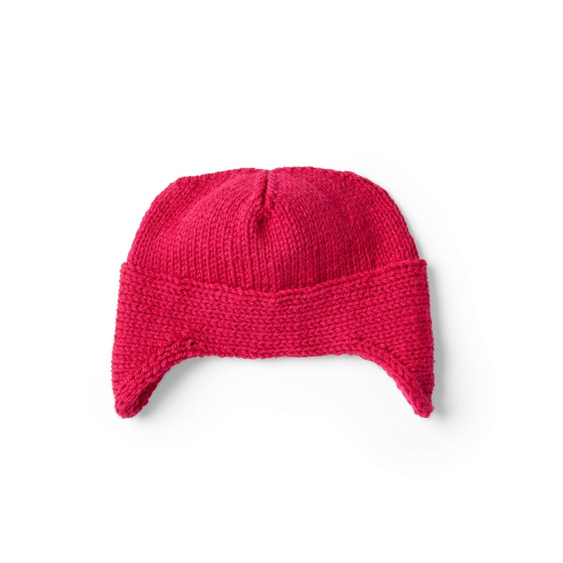 Red Heart Knit Earflap Hat|Adult|2/4 yrs|8/10 yrs
