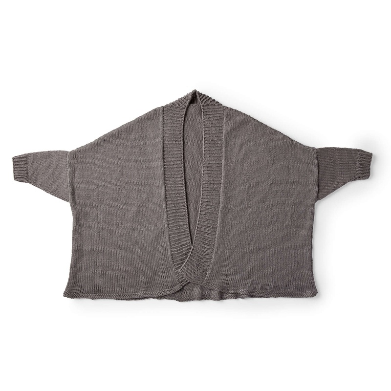 Red Heart Knit Swoncho|Single Size