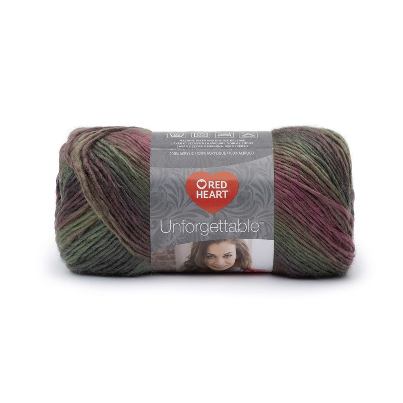 Red Heart Unforgettable Yarn|Echo|Stained Glass|Tealberry|Gossamer|Pearly|Dragonfly|Polo|Tidal|Candied|Woodlands|Sunrise