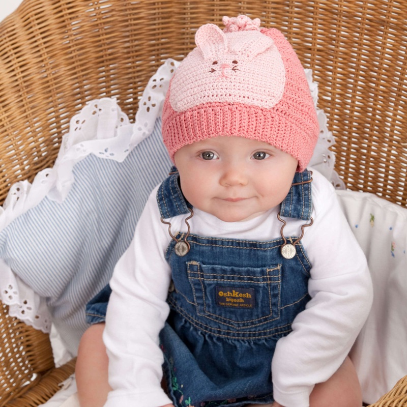 Aunt Lydia’s Crochet Bunny Hat & Booties