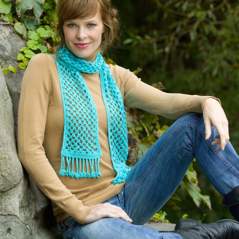 Aunt Lydia’s Crochet Capri Scarf