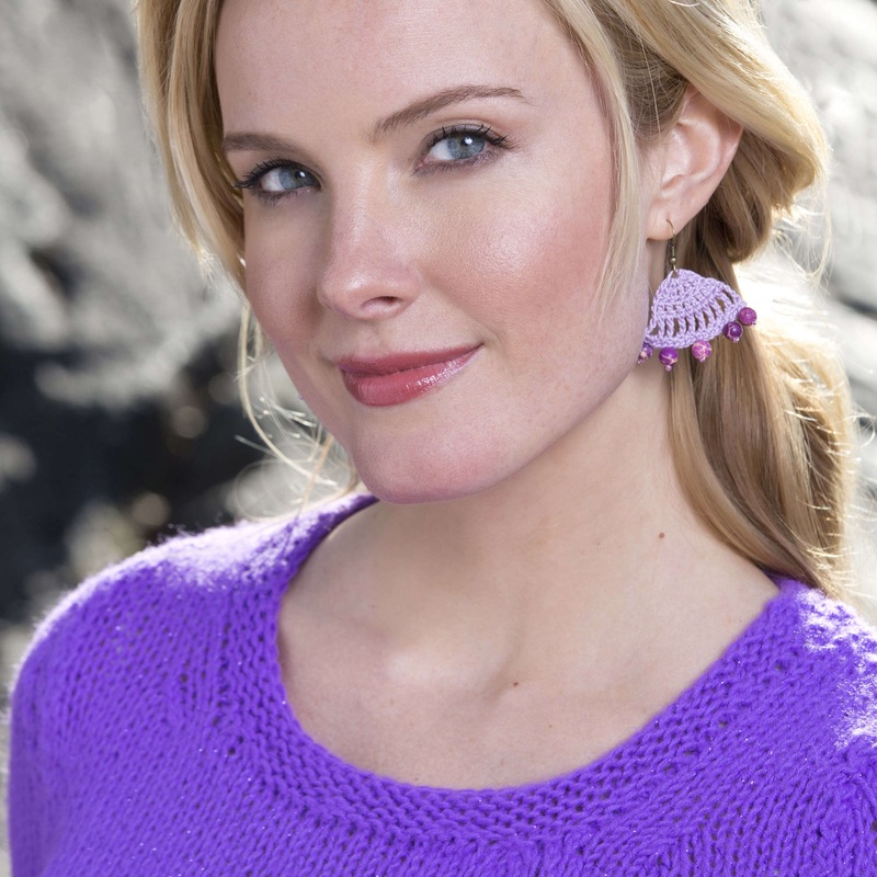 Aunt Lydia’s Crochet Chandelier Earrings