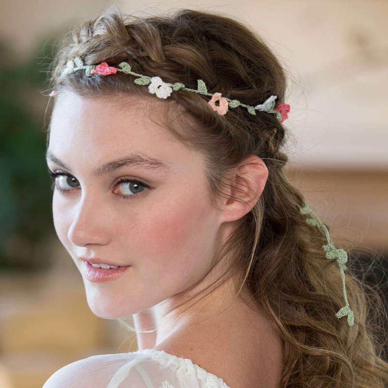 Aunt Lydia’s Crochet Elegant Floral Headband