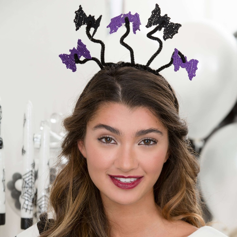 Aunt Lydia’s Crochet Floating Bats Headband