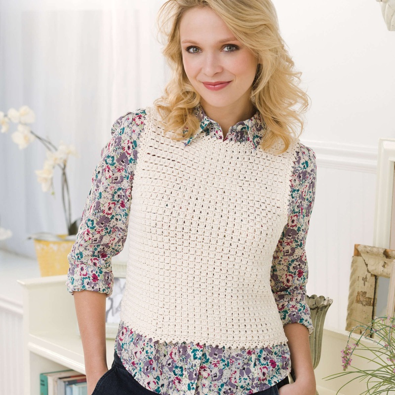 Aunt Lydia’s Crochet Love to Layer Tank