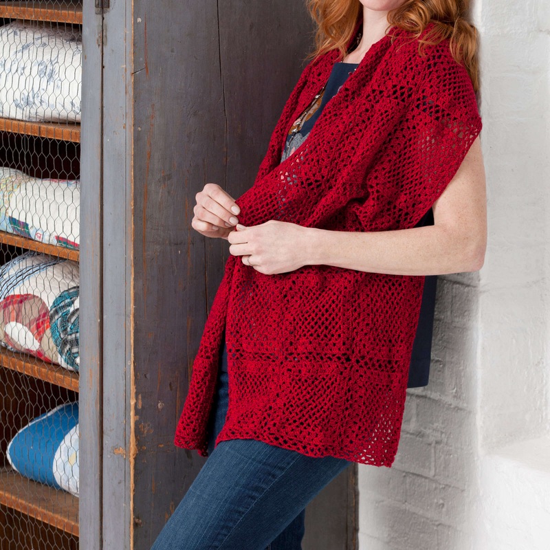 Aunt Lydia’s Crochet Romantic Shawl