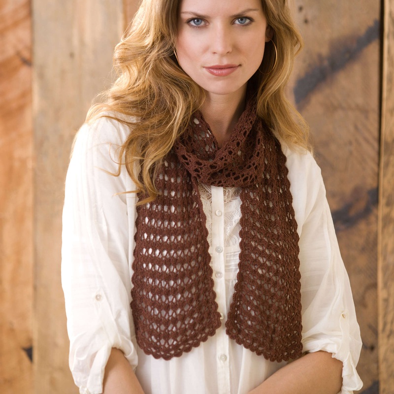 Aunt Lydia’s Crochet Sensational Lacy Scarf