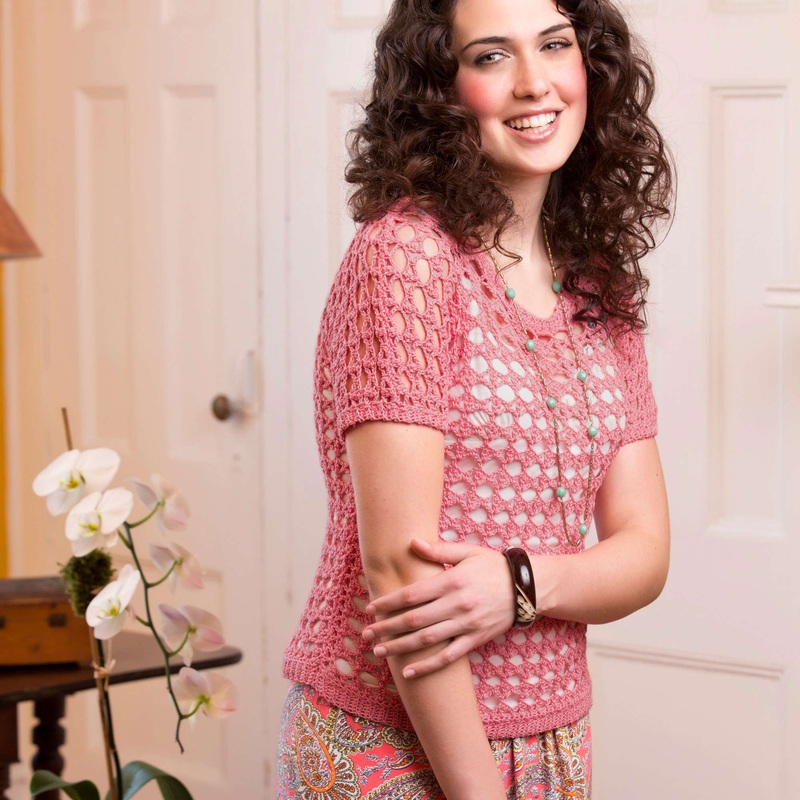 Aunt Lydia’s Crochet Simple Summer Tee