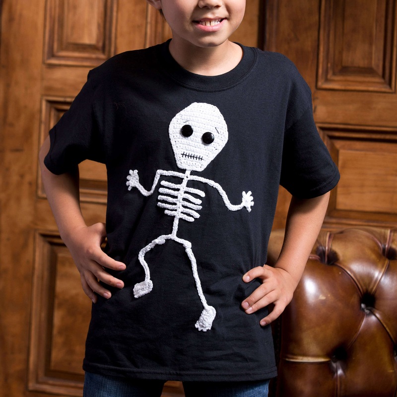 Aunt Lydia’s Dancin’ Skeleton Appliqu