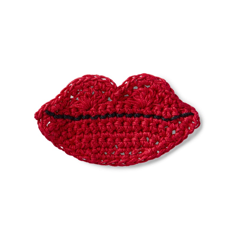 Aunt Lydia’s Kiss-able Lips Appliqu