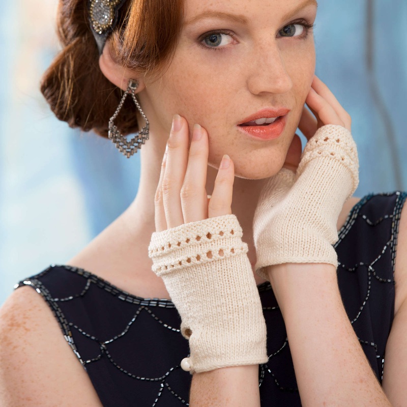 Aunt Lydia’s Knit Modern Sophisticated Glovelets
