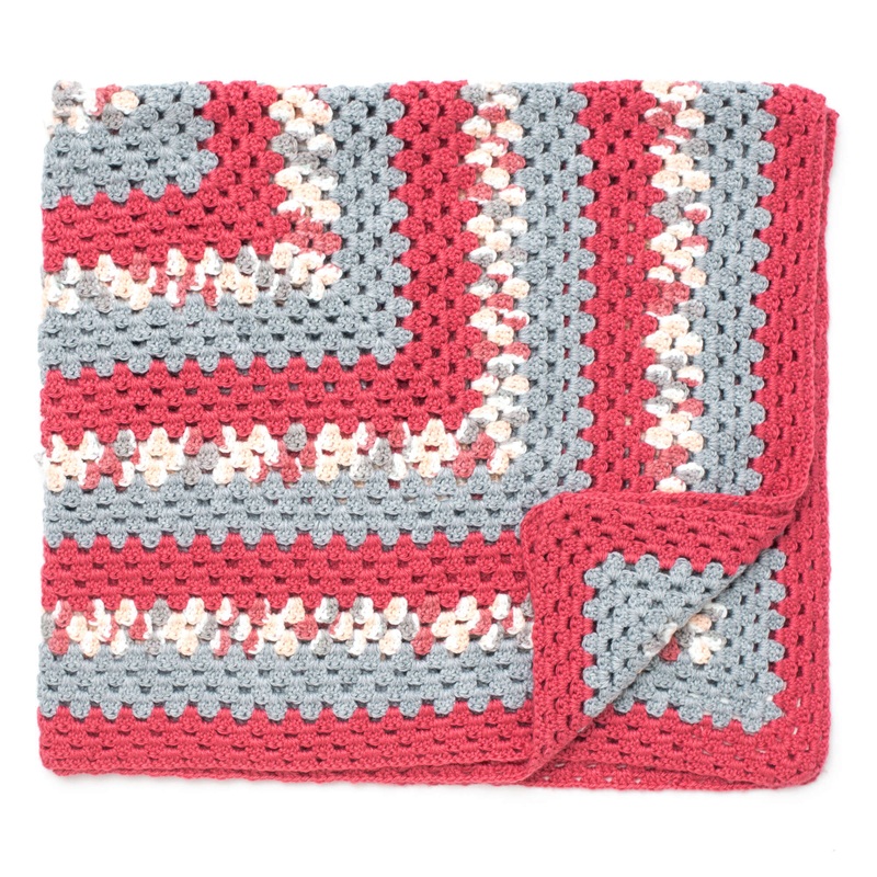 Bernat Big Granny Crochet Baby Blanket
