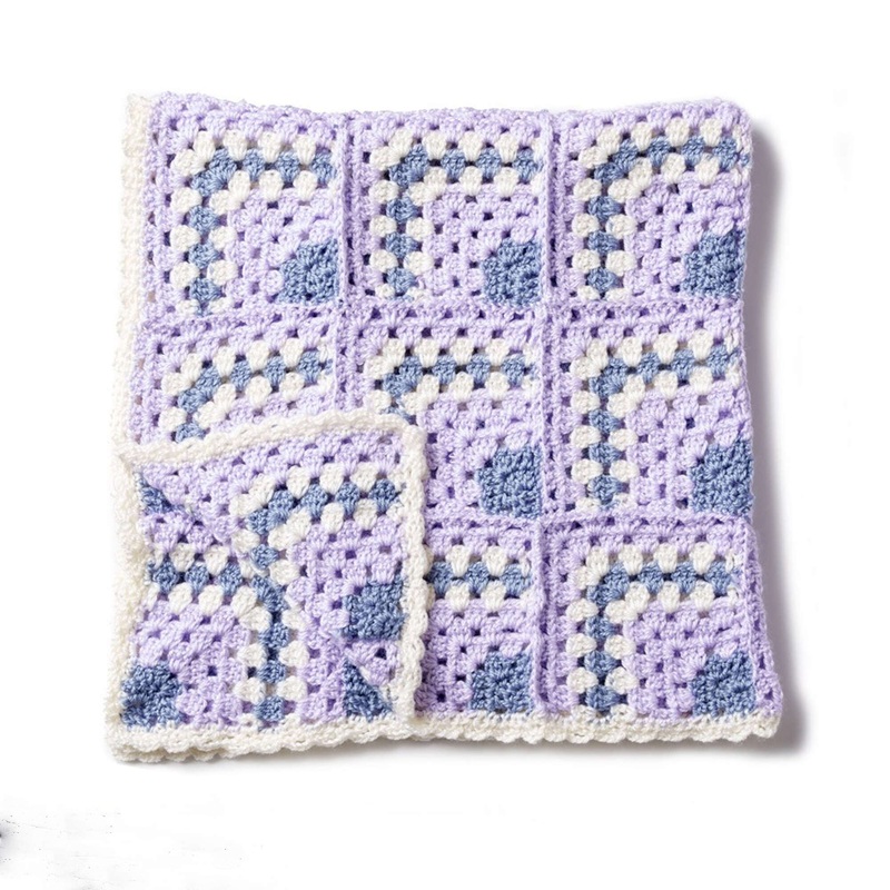 Bernat Building Blocks Crochet Blanket