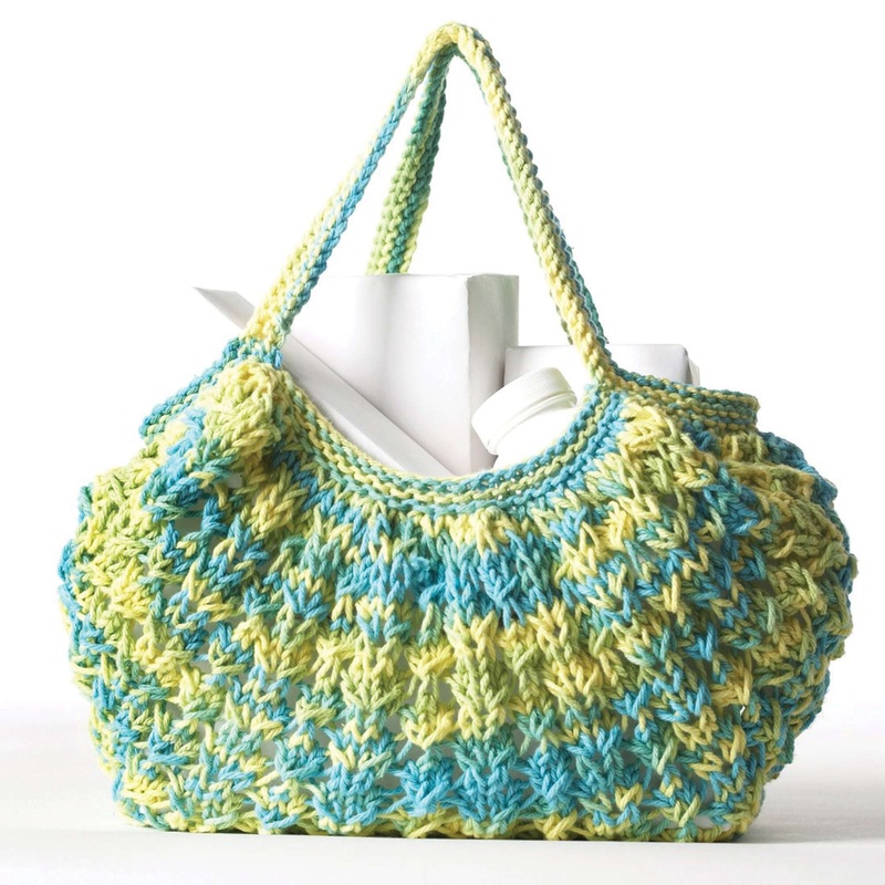 Bernat Casual Knit Market Bag|Single Size