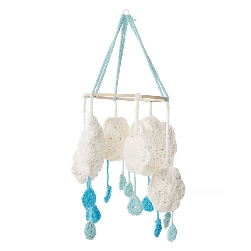 Bernat Cloudy Day Crochet Mobile