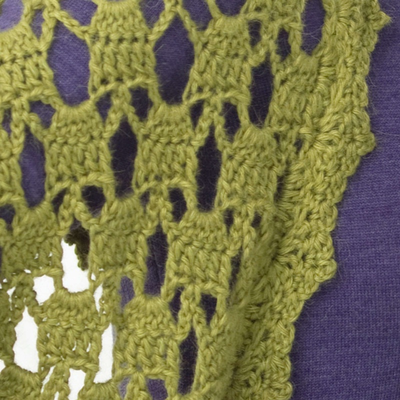 Red Heart Crochet Alluring Shawl