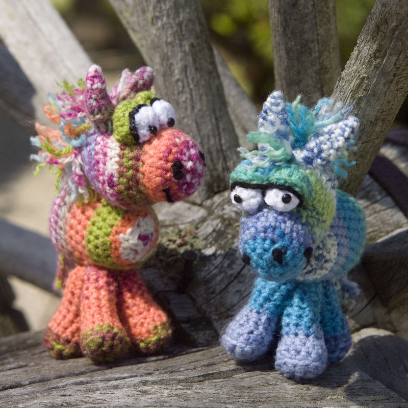 Red Heart Crochet Amigurumi Ponies