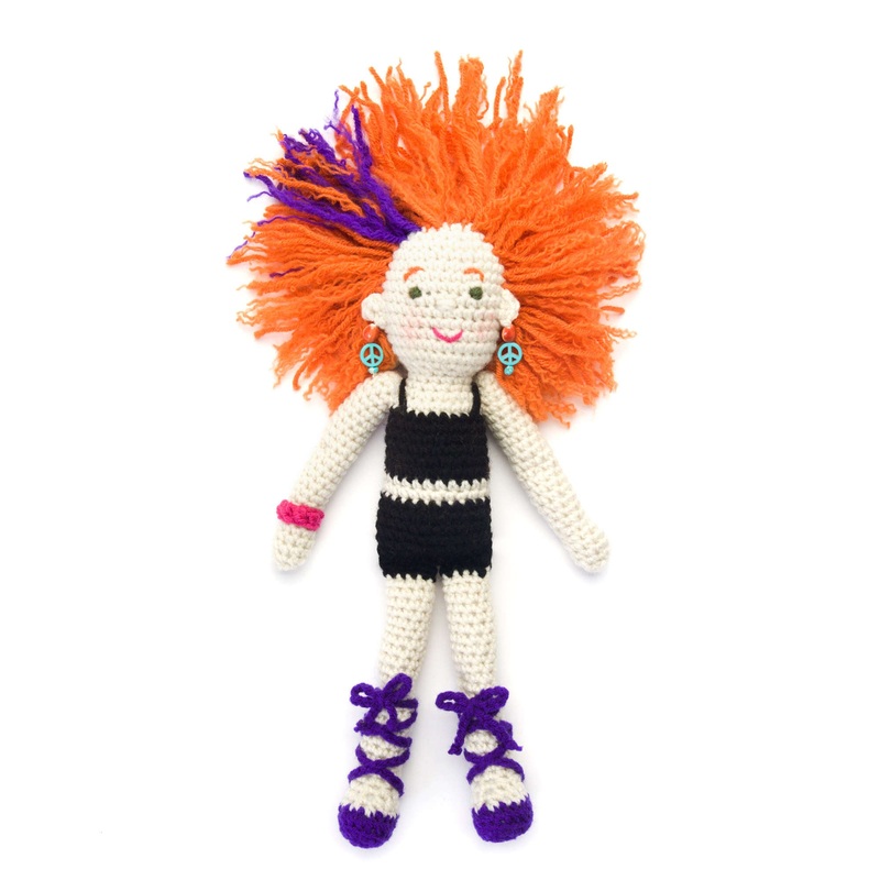 Red Heart Crochet Artistic Annie Doll