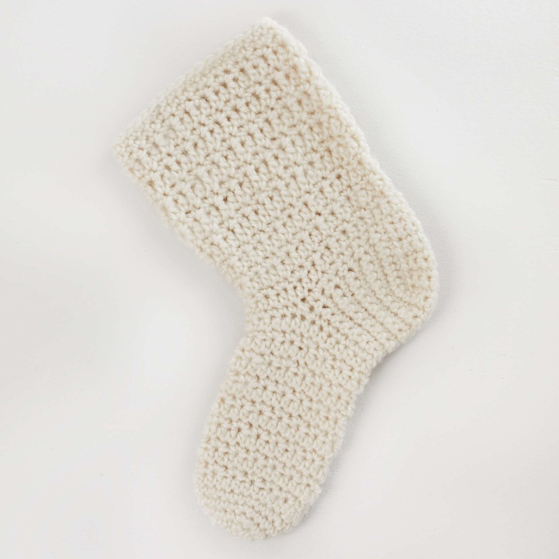 Red Heart Crochet At Home Slouchy Socks