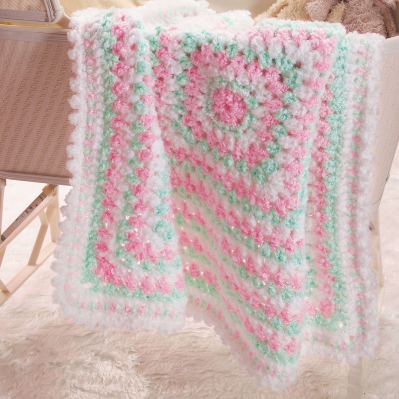 Red Heart Crochet Baby’s First Blanket