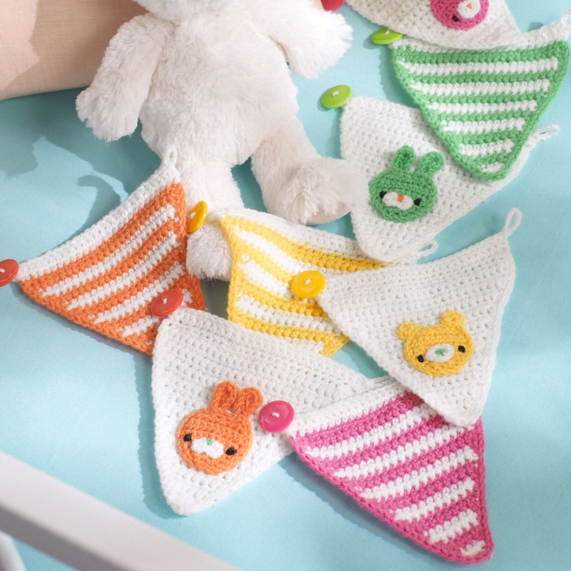 Red Heart Crochet Baby’s Place Banner