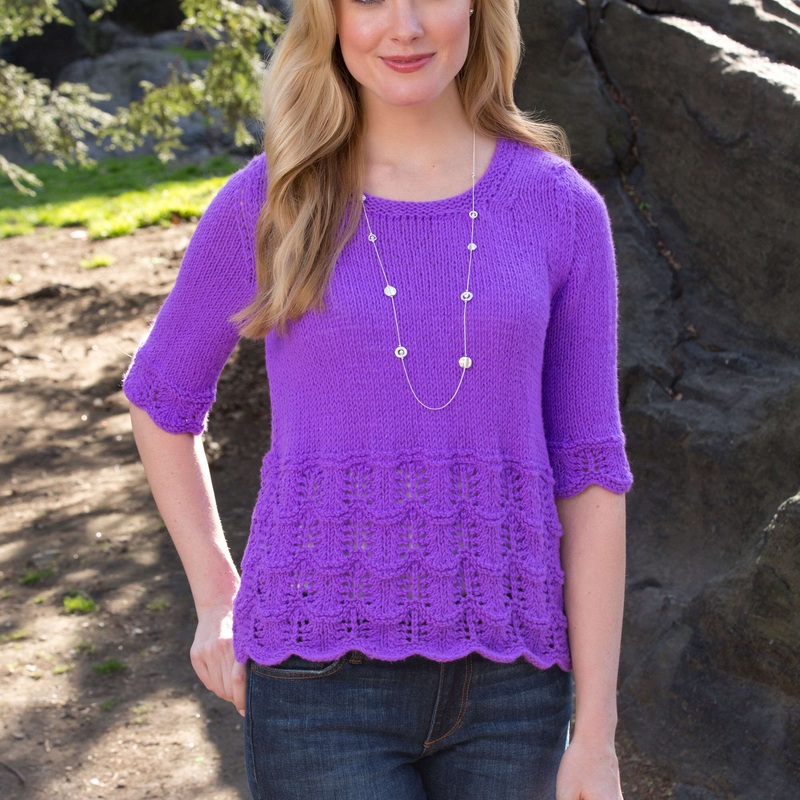 Red Heart Knit Any Time Top|2XL|Large|Medium|Small|XL