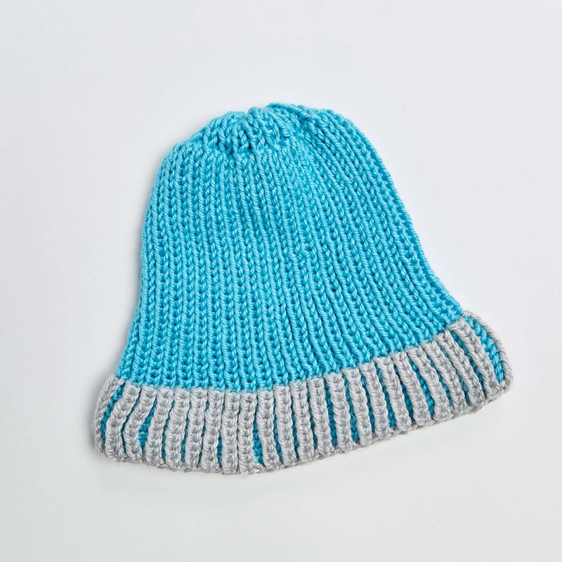 Red Heart Brioche Fisherman’s Rib Hat