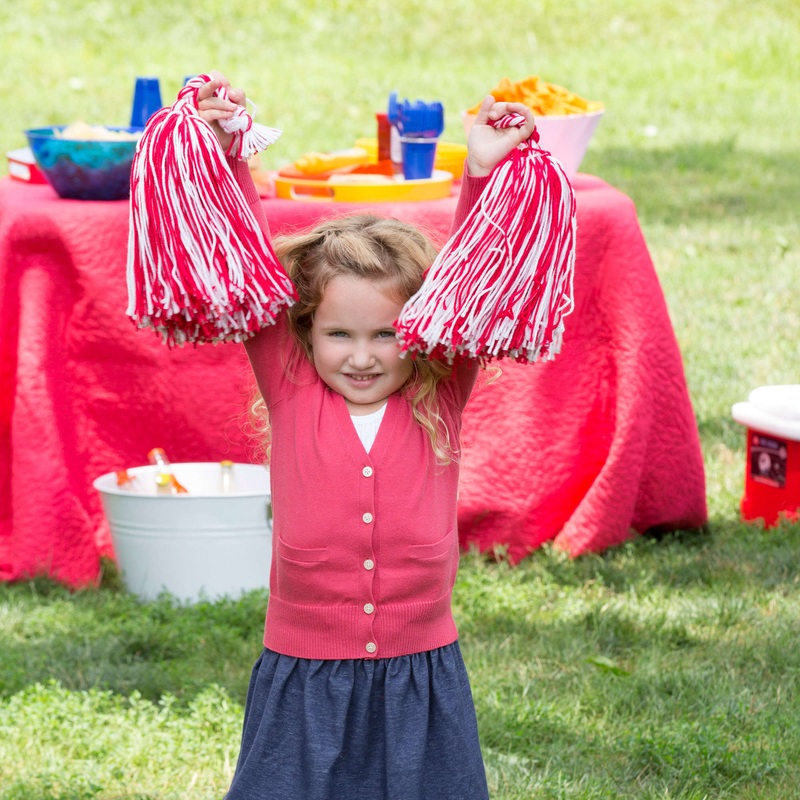 Red Heart Craft Cheerleading Pompoms
