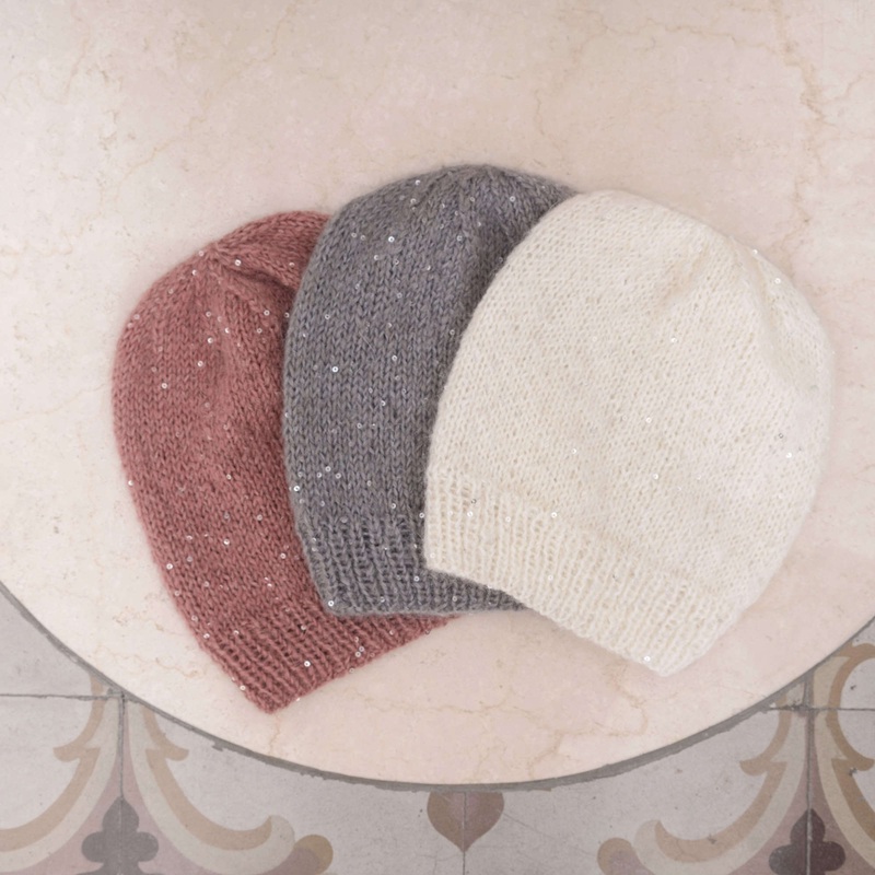 Red Heart Knit Brilla Beanie|Single Size