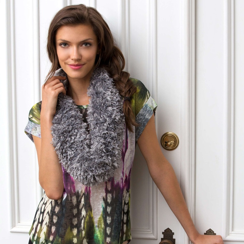 Red Heart Knit Calm and Cozy Cowl