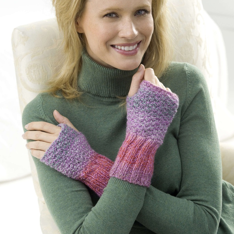 Red Heart Comfy Knit Wristers|M/L|Small