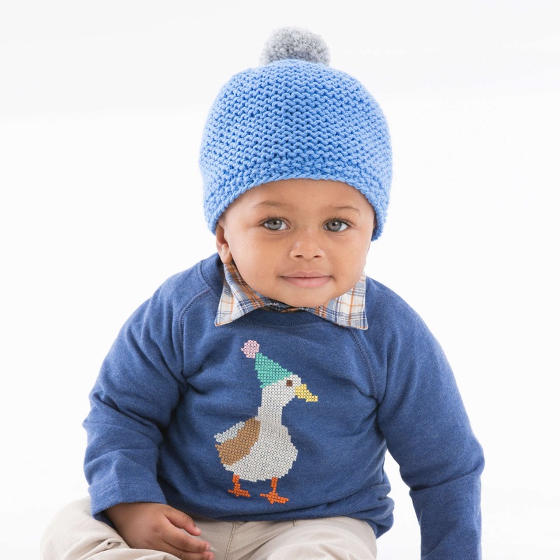 Red Heart Cozy Baby Cap|0 mos|6 mos|12 mos|Preemie