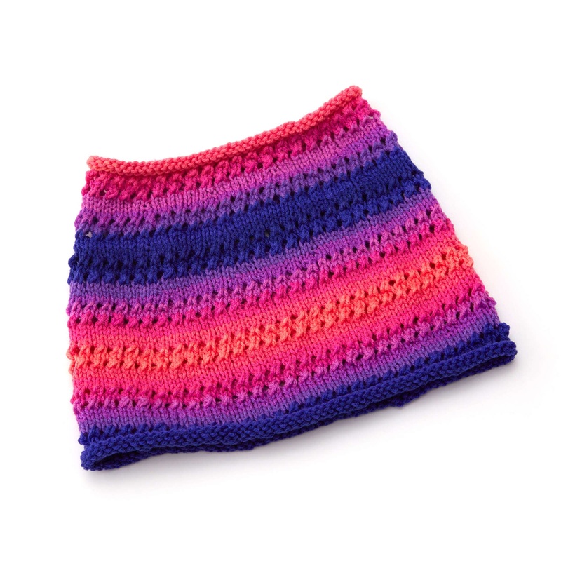 Red Heart Cozy Kiddo Poncho|Child 4|Child 6/6X|Child 8/10