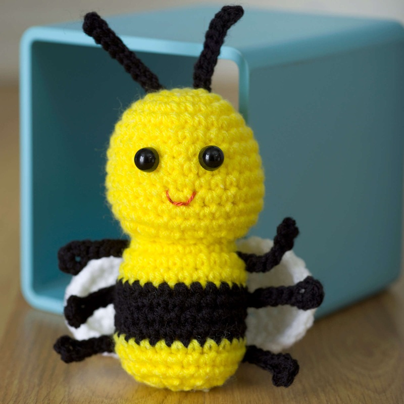 Red Heart Crochet Baby Bee|Single Size