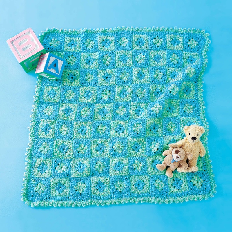 Red Heart Crochet Baby Play Mat