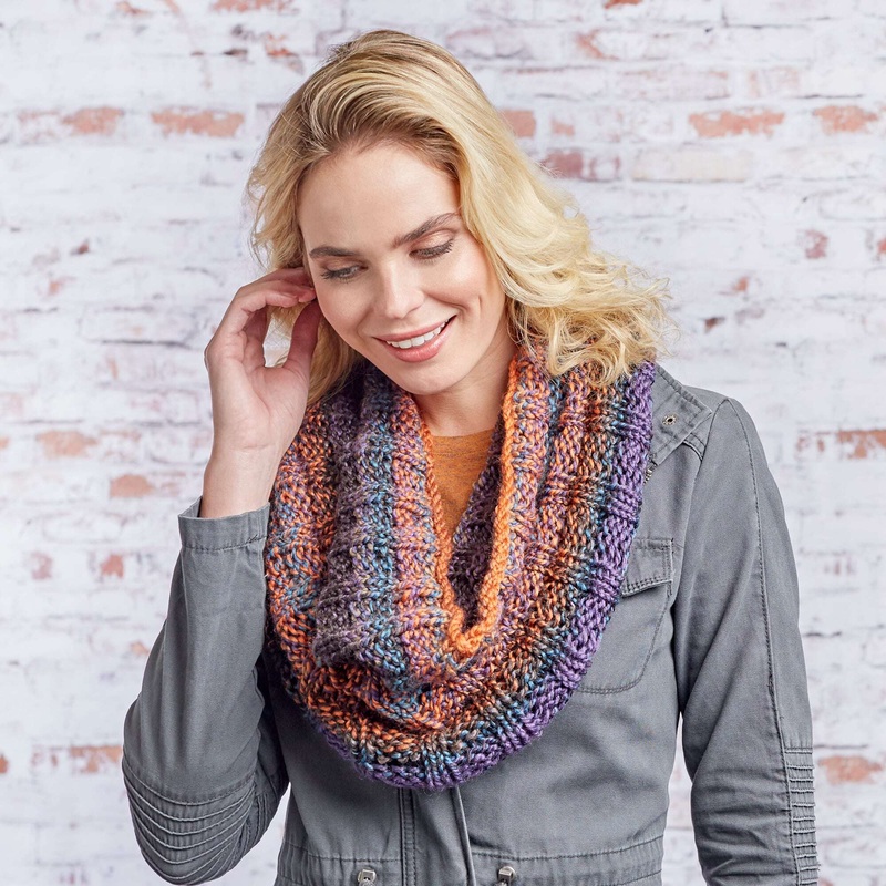 Red Heart Crochet Classy Cowl|Single Size
