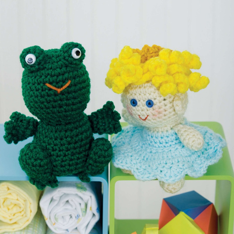 Red Heart Crochet Little Princess & Frog