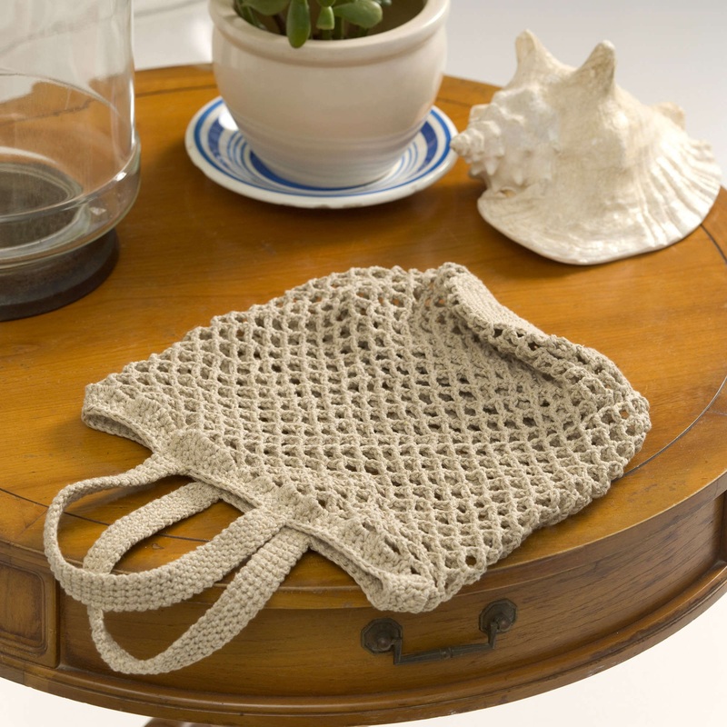 Red Heart Crochet Save the Earth Bag