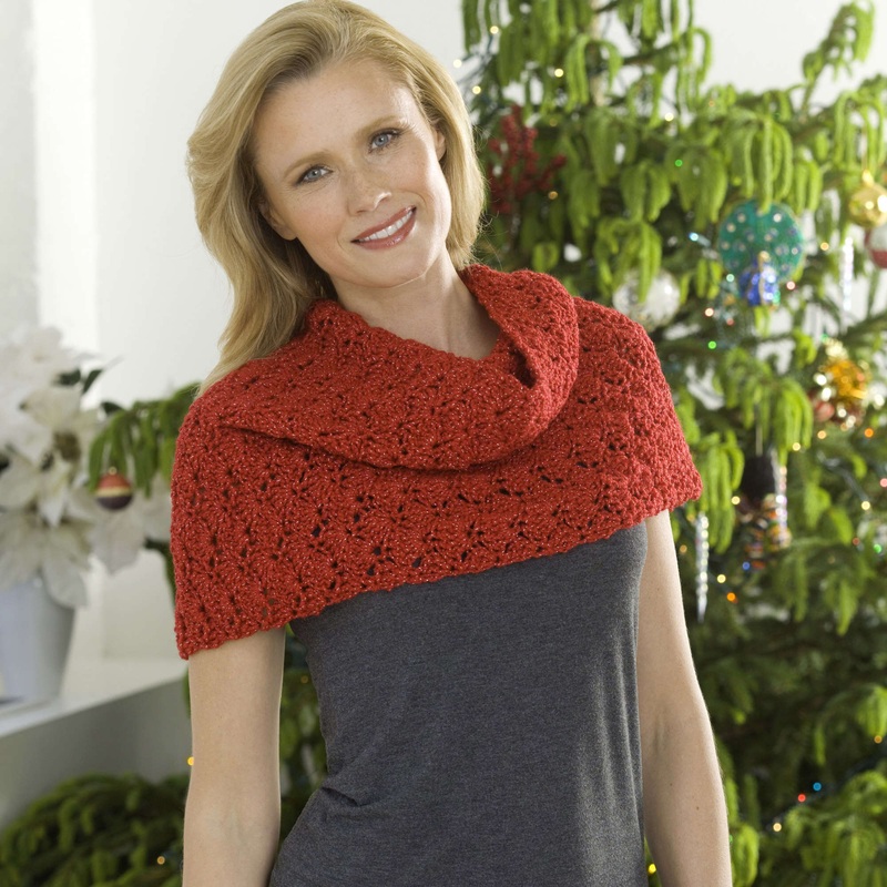 Red Heart Crochet Shells Mobius