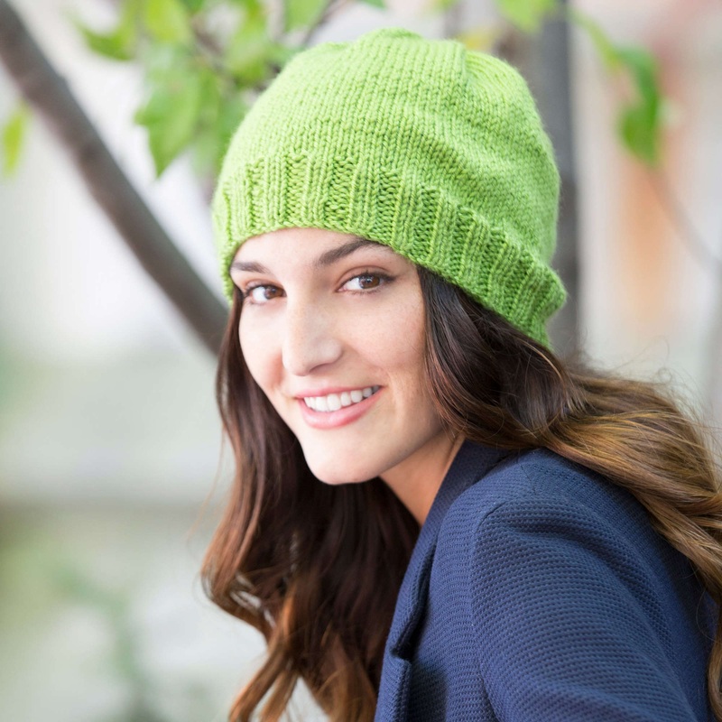 Red Heart Knit Comfy Beanie|Single Size