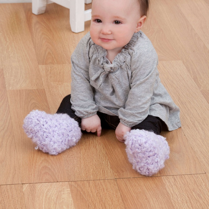 Red Heart Crochet Cutie Booties