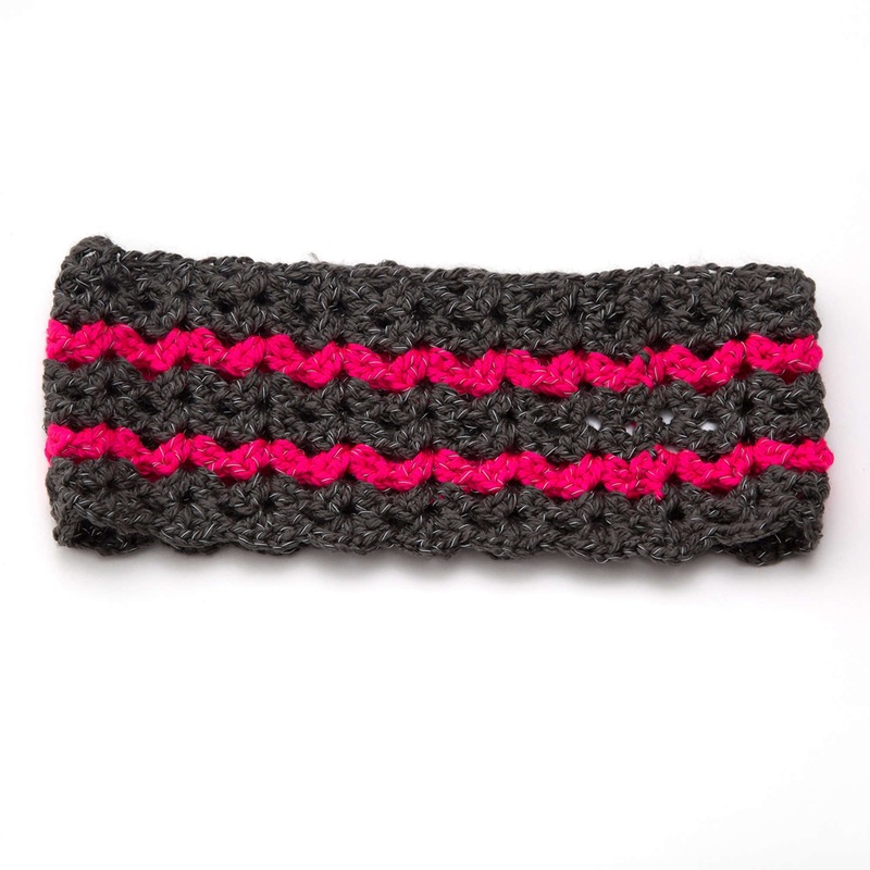 Red Heart Crochet Dazzling Kid’s Cowl