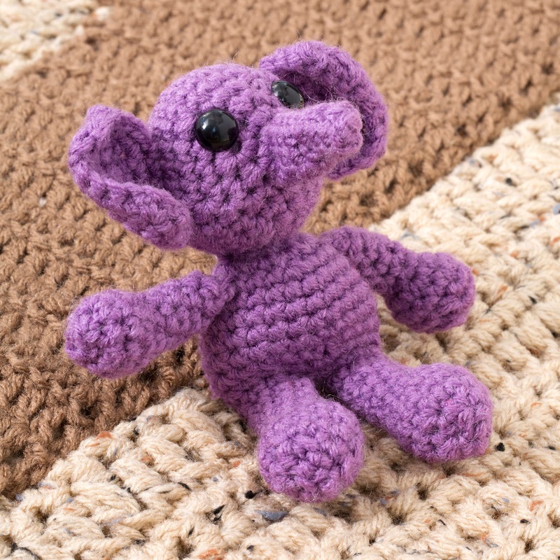 Red Heart Crochet Elenora Elephant
