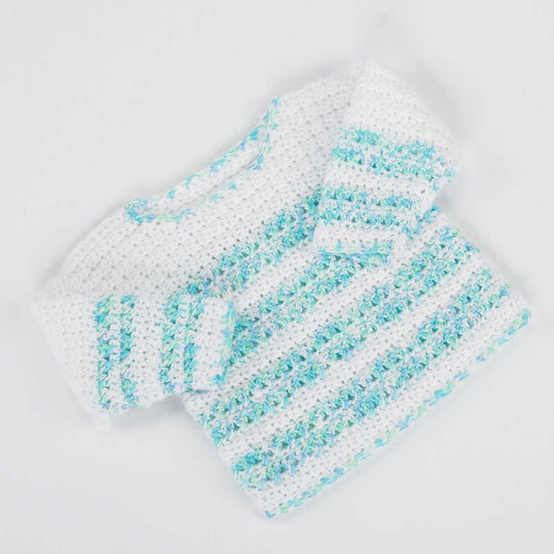 Red Heart Crochet Sweater & Blanket