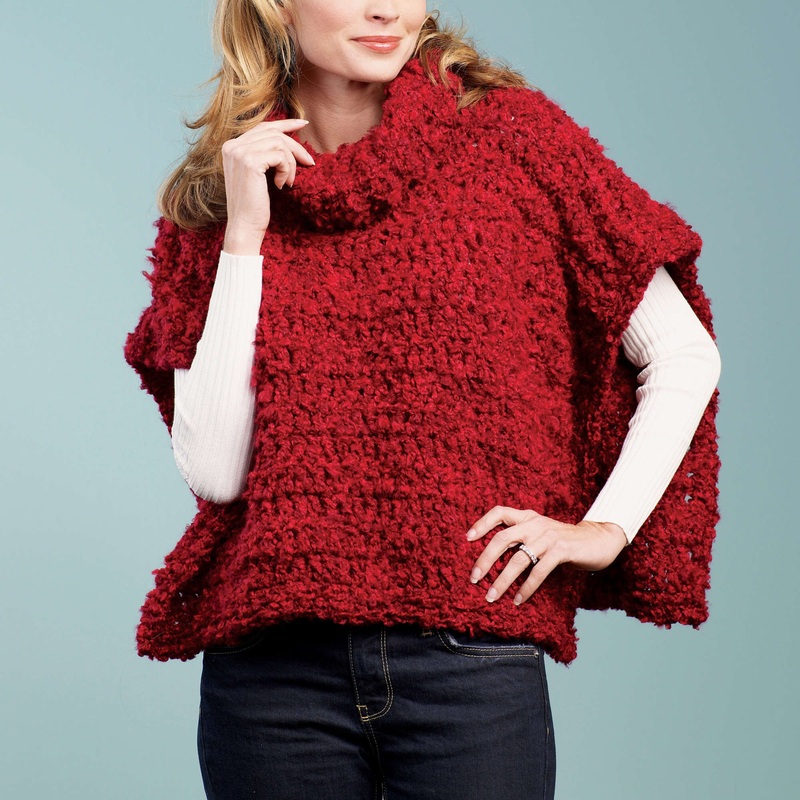 Red Heart Crochet Topper|Large|Medium|Small
