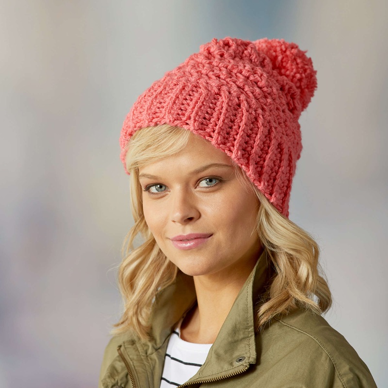 Red Heart Cute Crochet Hat|L/XL|S/M