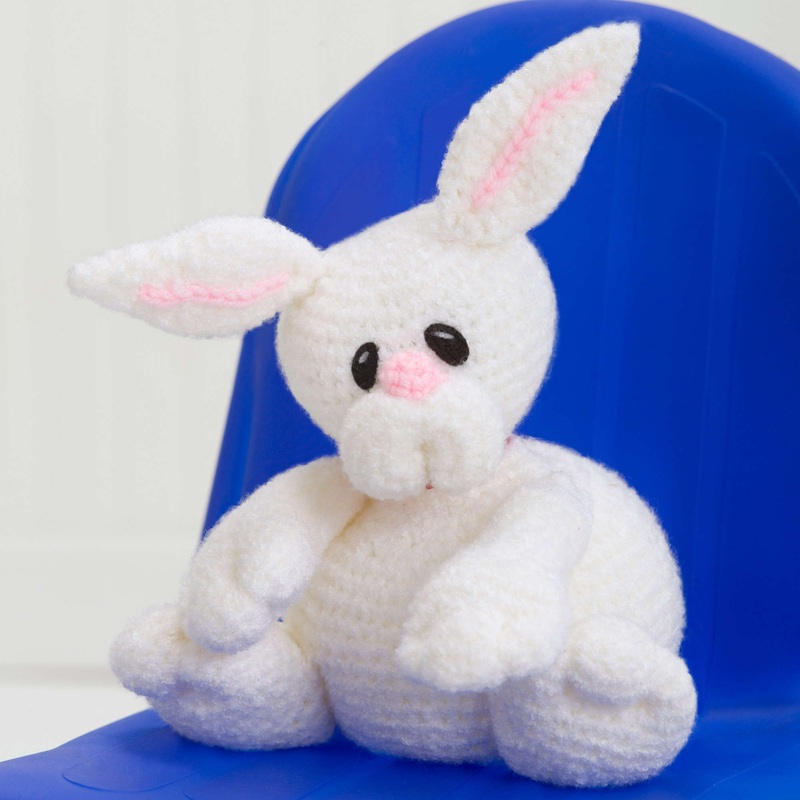 Red Heart Crochet Flopsy Bunny Toy